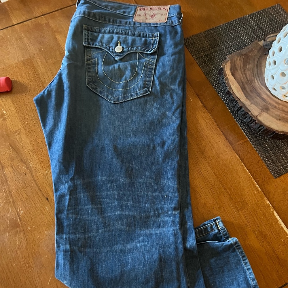 Mens like new true religion jeans 44x31